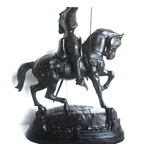 Petit Bronze Colecionável – Joana D’Arc, Símbolo de Coragem