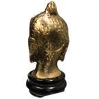 Cabeça de Buda em bronze decorativo