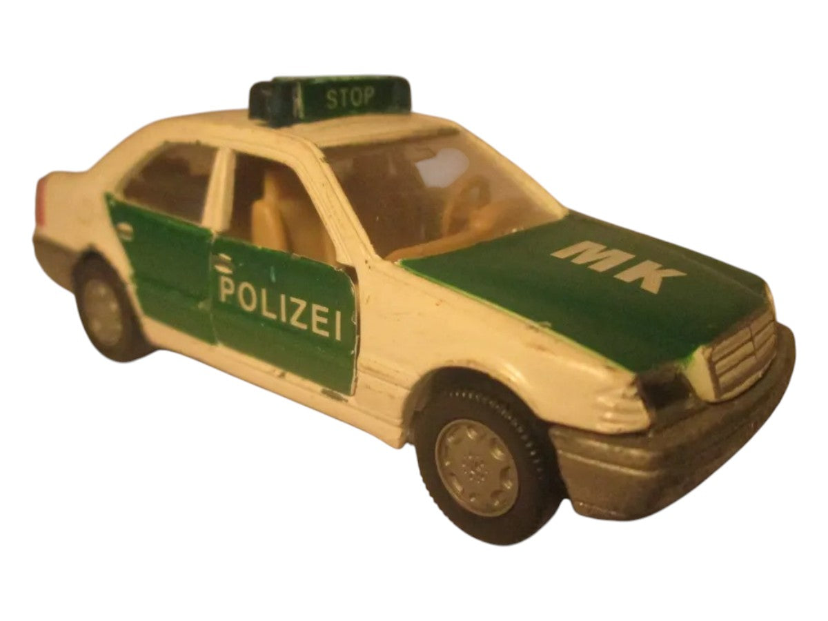 Miniatura Siku Alemã 1/50 Mercedes Bens C220 1990 Polizei