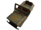 Mini Jeep Willys Lata Japan King Abre Capô 1.24 Frete Free