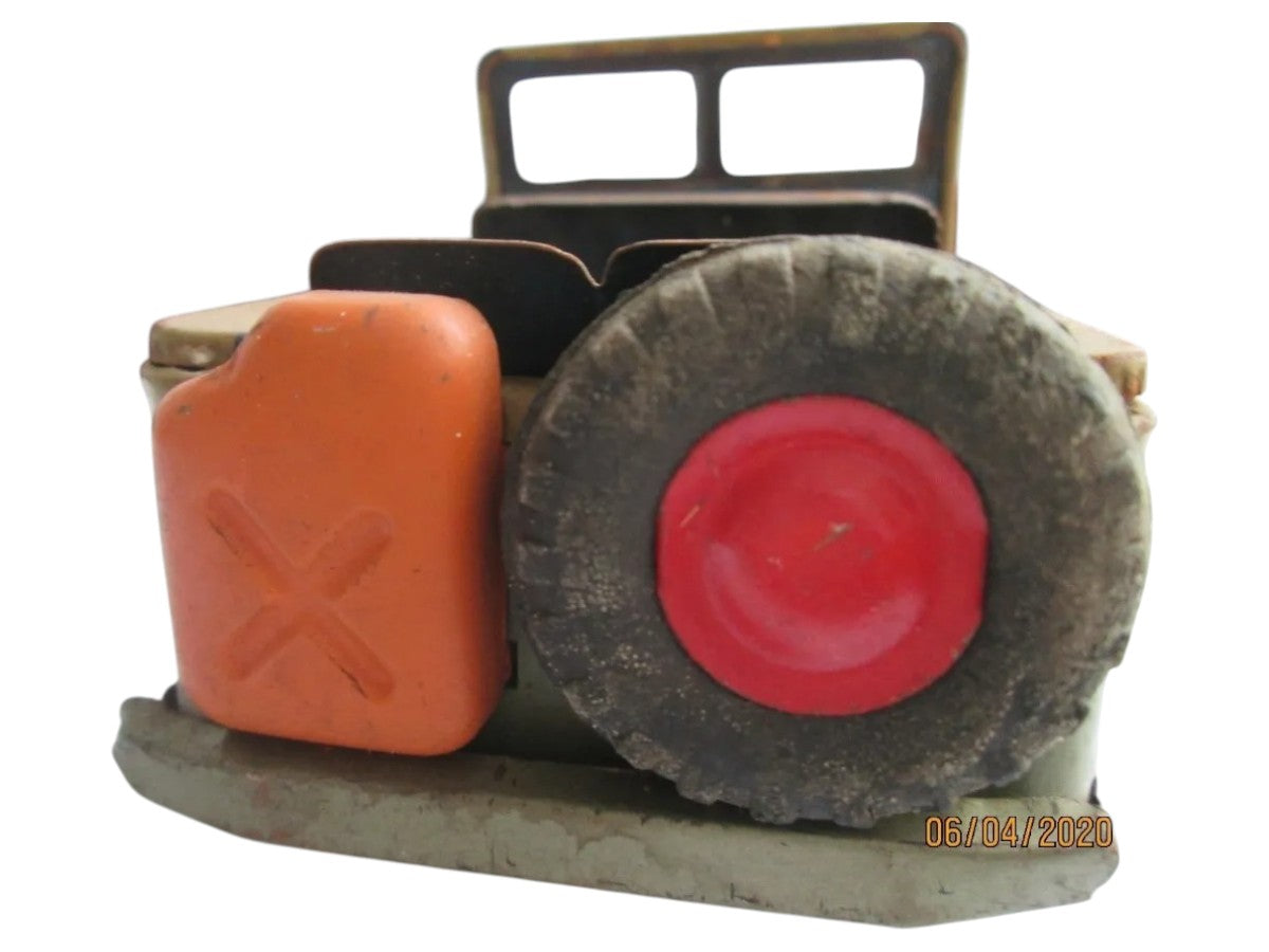 Mini Jeep Willys Lata Japan King Abre Capô 1.24 Frete Free