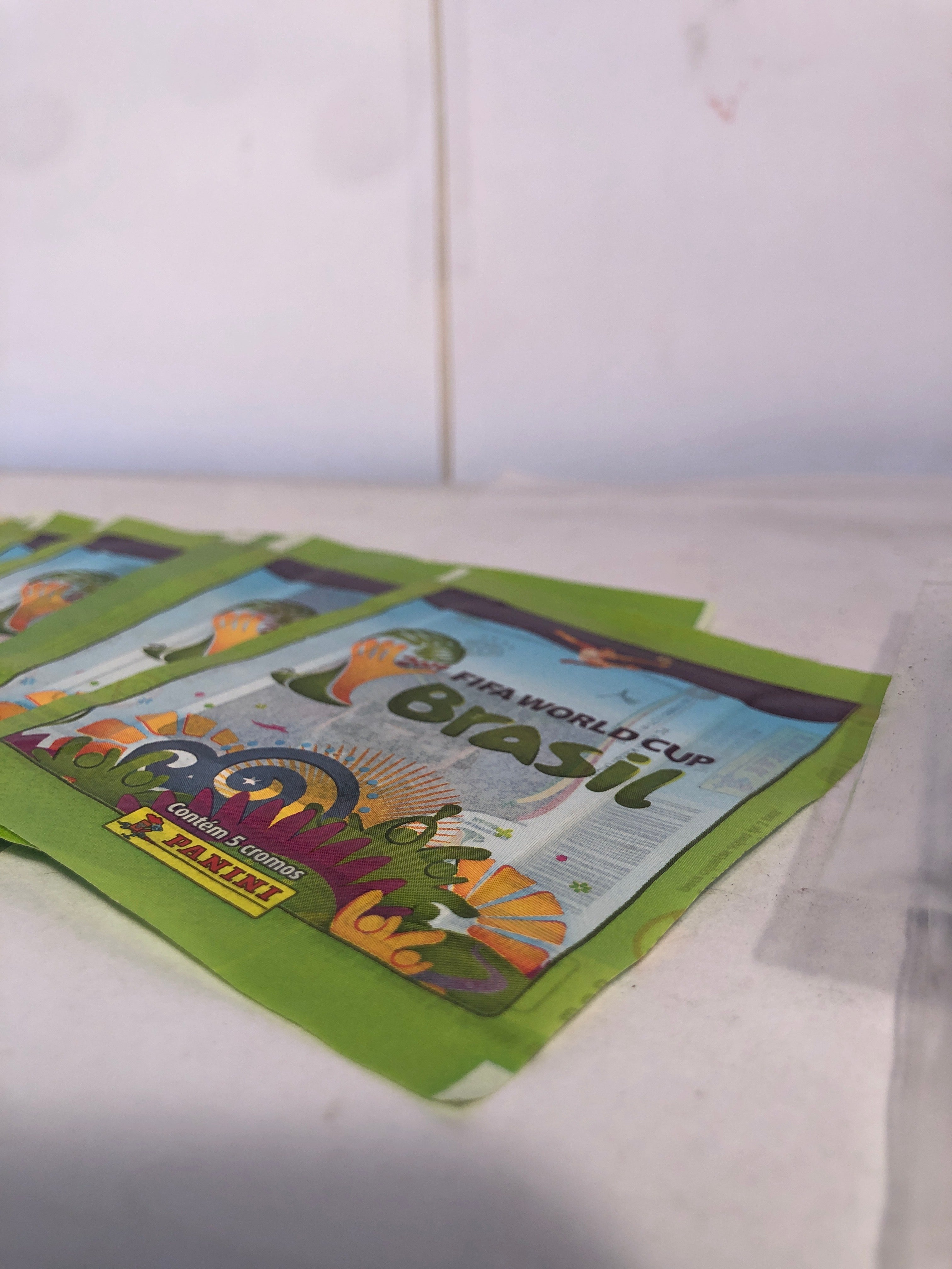 10 Pacotes Figurinhas Lacradas Copa Mundo 2014 Fifa Brasil