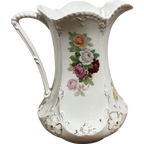 J&G Meakin Ânfora C/ Bacia Gomil Porcelana Inglesa Sol Antiga Perfeita