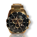 Relógio Constantim Suiço Cronometro Calendário Digital 6047G-G a prova d'agua dourado